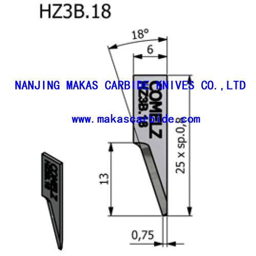 comelz blades, comelz blade, comelz blades HZ3B.18, comelz cutting blades