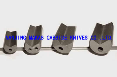 Carbide Gun Drill Blanks, Cemented Carbide Gun Drill Blanks, Blanks for gun drills, Profile rods and tips with special coolant hole profiles for manufacturing deep-hole drilling tools, tungsten solid carbide gun drill blanks